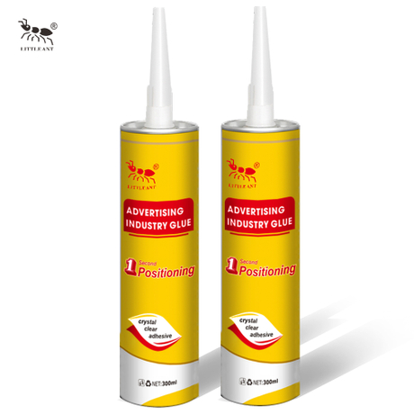 LITTLE ANT Forte capacité portante Adhésif liquide résistant aux intempéries Colle de mastic silicone acrylique sans clous pour le travail du bois de construction