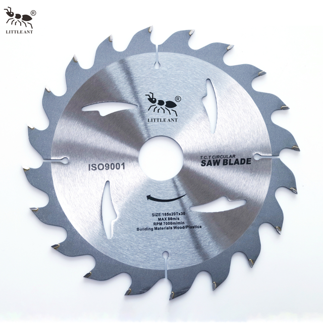 LITTLE ANT – lame de scie circulaire à pointe en carbure de tungstène, 4 à 16 pouces, pour bois TCT HDF MDF, panneaux de particules