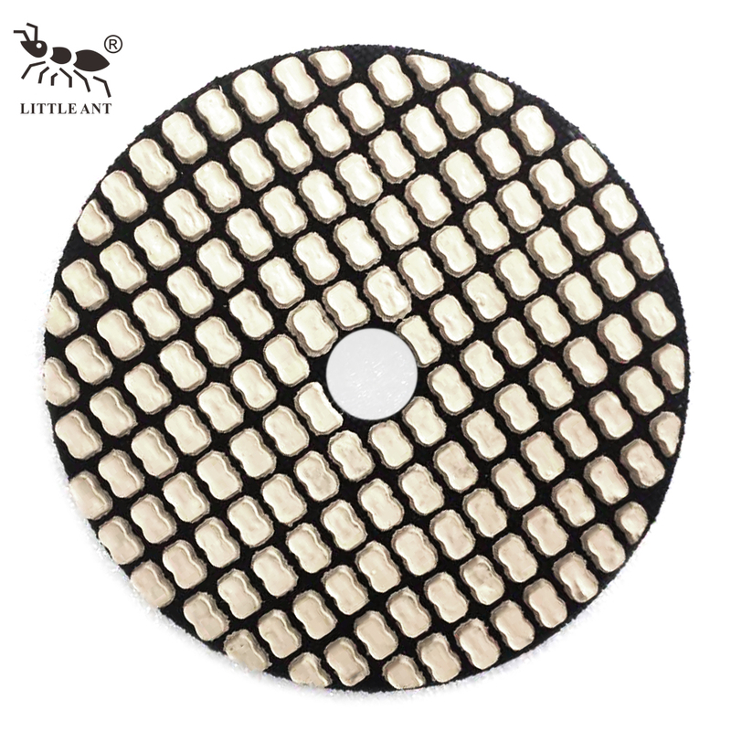 Tampon de polissage super sec pressé en forme de gourde LITTLE ANT, nivellement rapide, réparation rapide pour marbre, granit, terrazzo, carrelage en béton