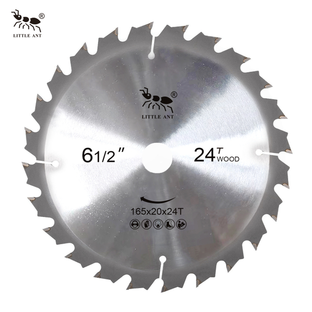 Lame de scie circulaire TCT à dents bossues LITTLE ANT ATB, clouable, de qualité supérieure, pour couper des types de bois