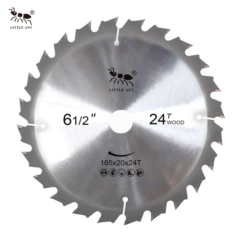 Lame de scie circulaire TCT à dents bossues LITTLE ANT ATB, clouable, de qualité supérieure, pour couper des types de bois