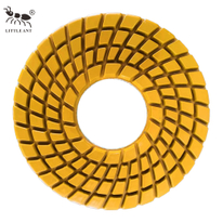 Petite fourmi 250 mm 10 pouces de polissage de plancher résine Spirale pour outil de puissance en marbre en marbre terrazzo quartz