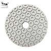 Petite Ant True Color 4inch Honeycomb Pousque de polissage humide pour le marbre de granit de pierre d'ingénierie