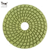 Petite fourmi 3inch 4inch 7inch Diamond Spirl Tampons de polissage en résine humide Vraie Couleur pour le béton en béton