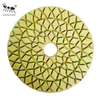 Petite diamant de polissage hybride de diamant Ant Diamant flexible sec et humide pour le marbre en marbre en béton jaune