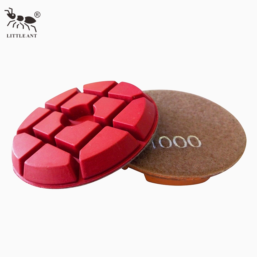 Little Ant Resin Material Floor Polinging Pad Diamond Renovation Machine de polissage en service lourd