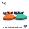 LITTLE ANT – plaque de meulage diamant trapézoïdale à 5 Segments, pour sol en béton dur, roue Abrasive pour disque de polissage de pierre