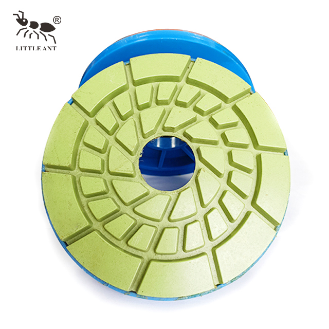 Petite fourmi 5 '125 mm verrouillage d'escargot de résine de résine PALIGNE PLUS AVEC PVC SAUDING Utilisation de 5 pouces en marbre en marbre Granite Quartz
