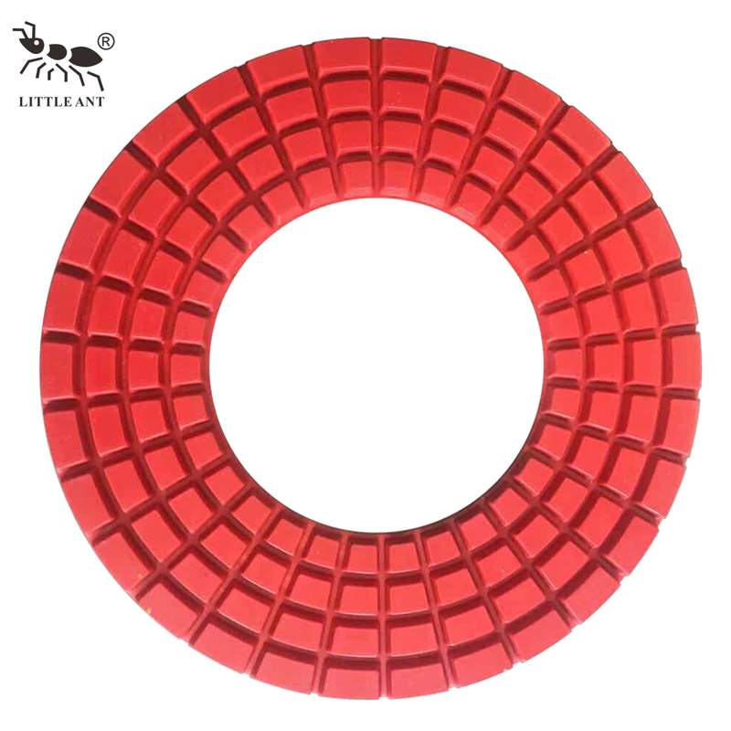Petite fourmi 320 mm Plan de polissage du sol en résine Big Hole 4 Row for Power Tool Granite Marble Terrazzo Quartz