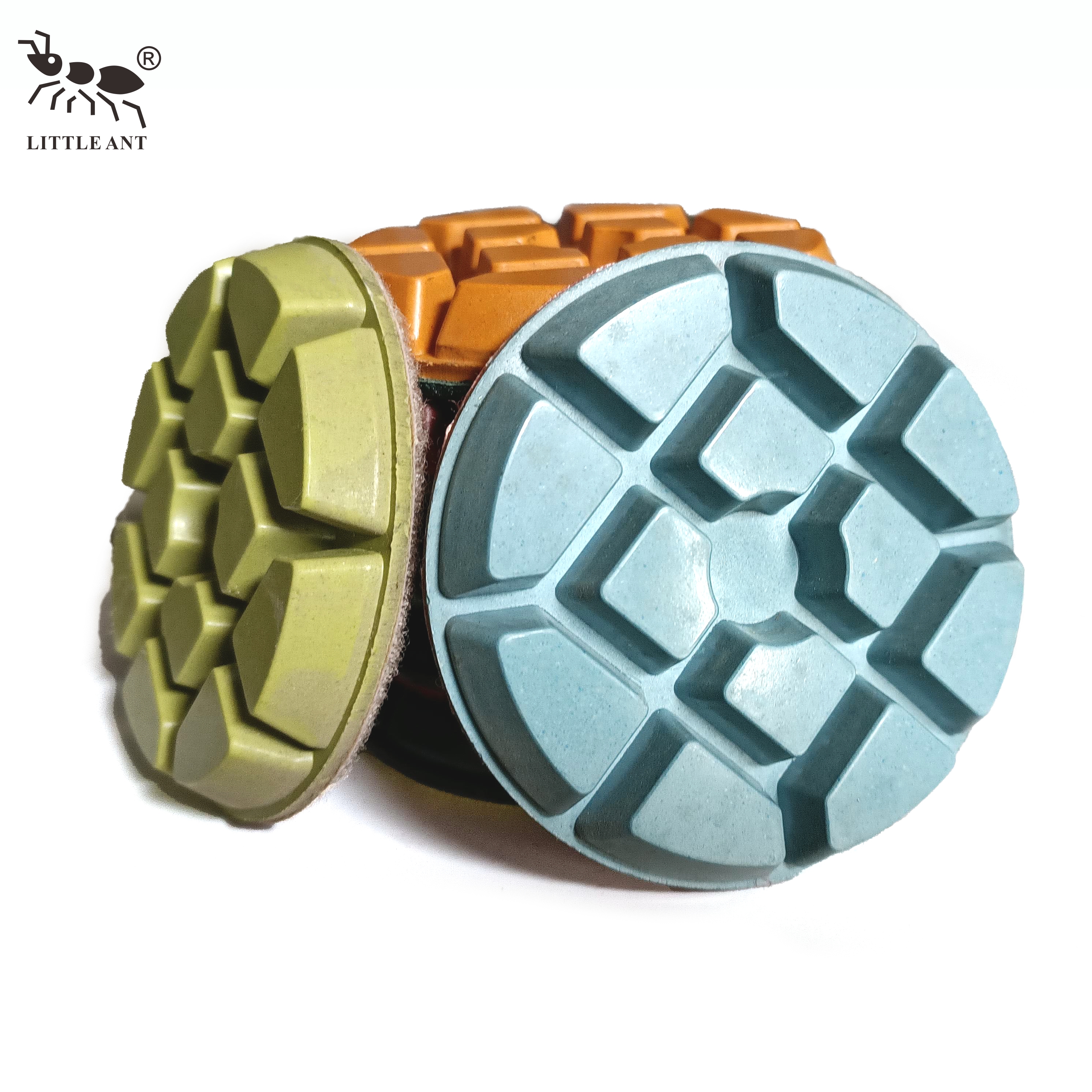 Little Ant Resin Material Floor Polinging Pad Diamond Renovation Machine de polissage en service lourd