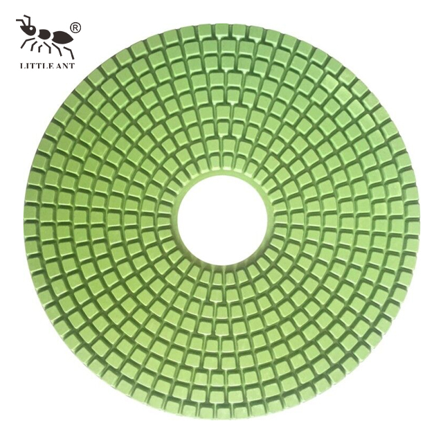 Tampon de polissage de sol en résine, diamant béton vert rouge jaune noir granit marbre Terrazzo Quartz