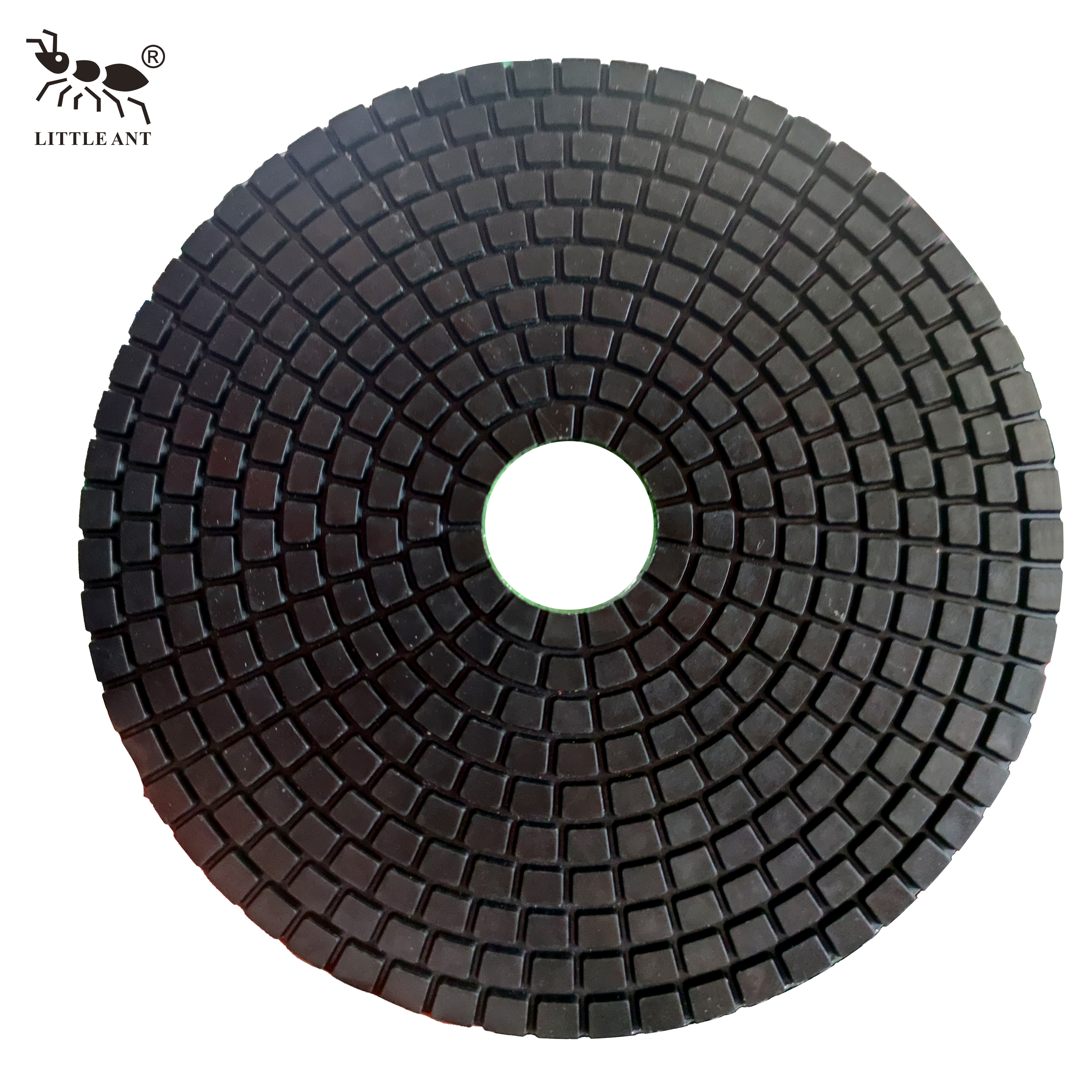 Petite fourmi 230 mm 9 pouces de polissage de plancher résine Big Hole pour le béton en marbre en granit terrazzo quartz