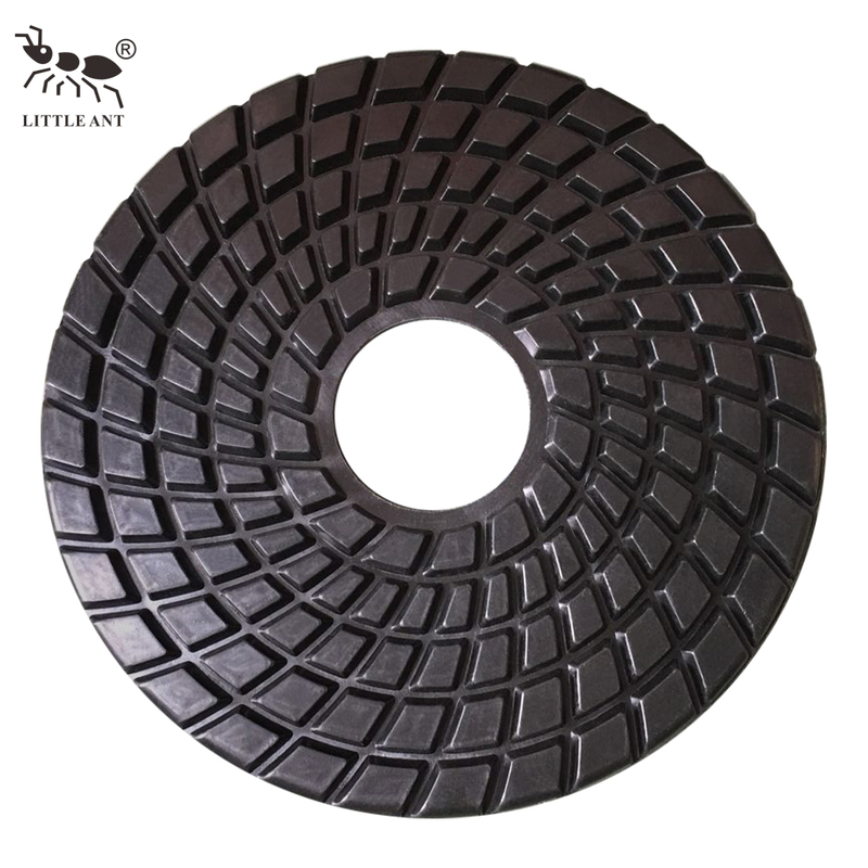 Petite fourmi 300 mm 12 pouces de résine de résine Pousque de polissage mouillé pour le béton de quartz en terrazo en marbre en granit