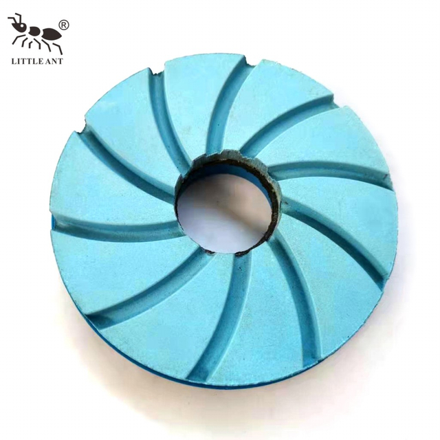Tampon de polissage de la résine de serrure de petite fourmi avec le pvc bailleur de fonds en marbre en marbre terrazzo quartz