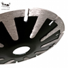LITTLE ANT – lame de Segment Concave en T, 125mm, 5 pouces, rainurage sur granit, marbre, Protection des dents 