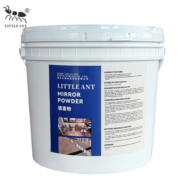 Poudre de polissage miroir en pierre LITTLE ANT, pour la finition des sols en marbre, granit, Terrazzo