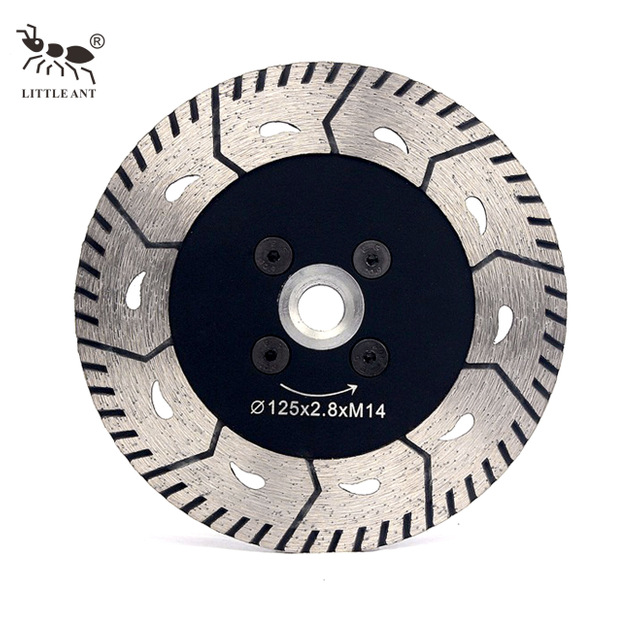 LITTLE ANT – disque de meulage tout-en-un, diamant Turbo, lame de scie pour granit, grès, béton, 115 125 Mm